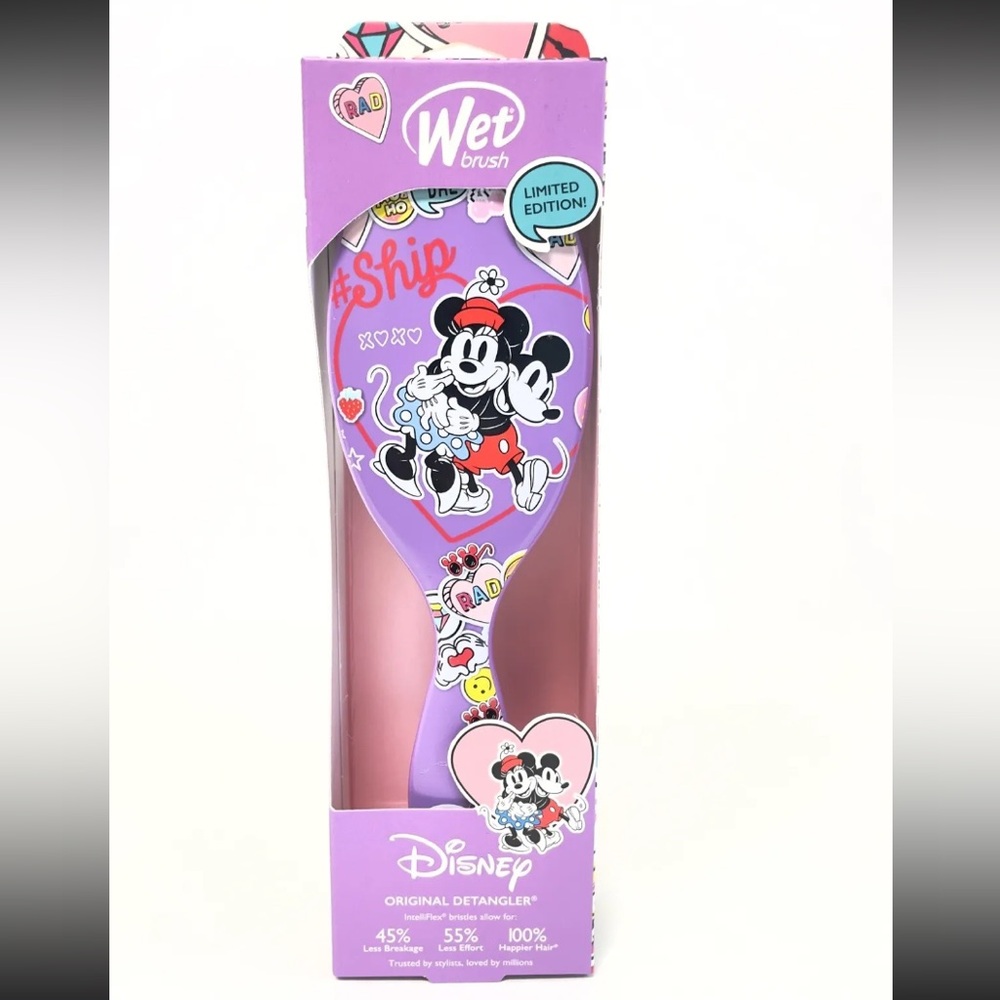 Disney Limited Edition Mickey Mouse & Minnie Mouse Detangler Wet Brush